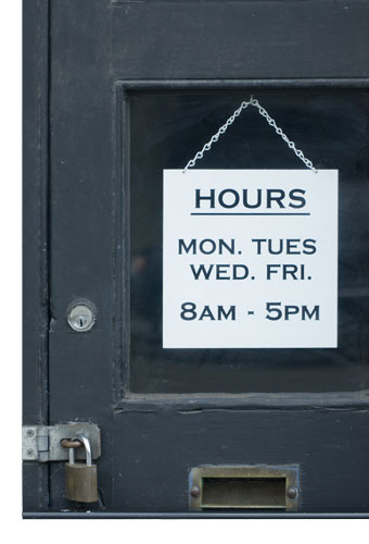 running a business demands time